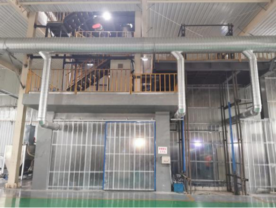 密闭式炼胶车间实景拍摄